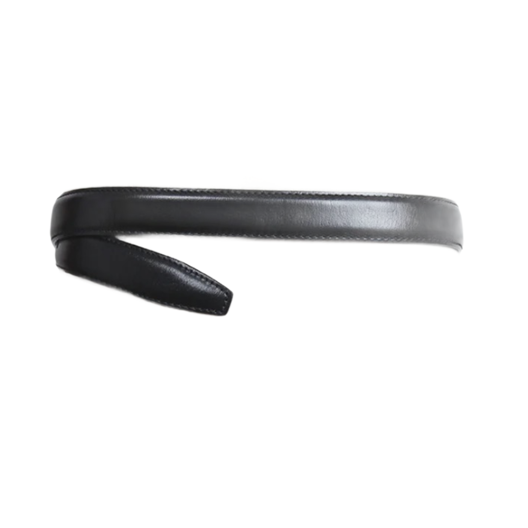 curea neagra catarama aurie