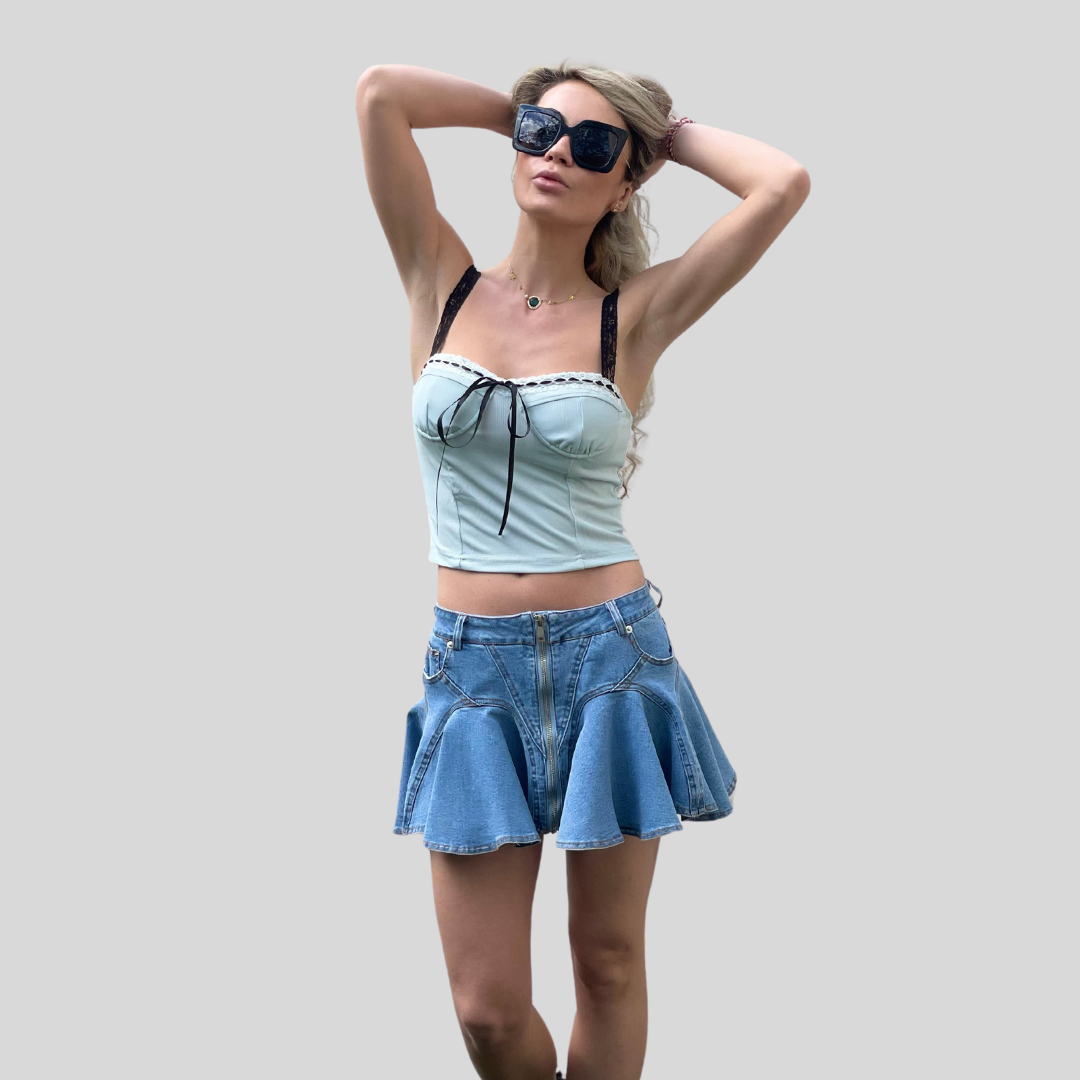 top bleu maieu