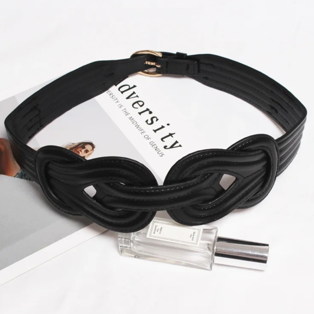 curea neagra lata impletita