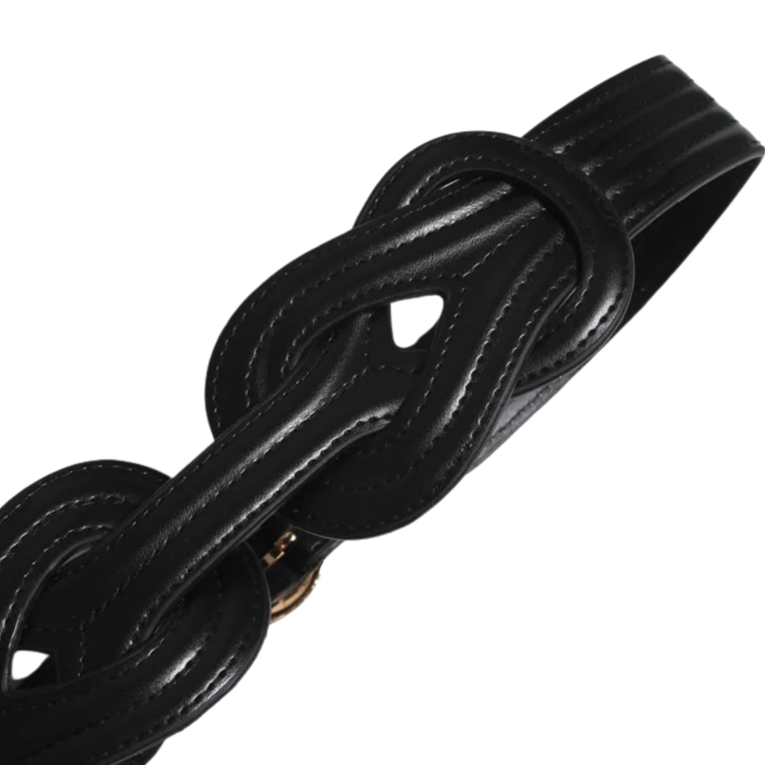 curea neagra lata impletita