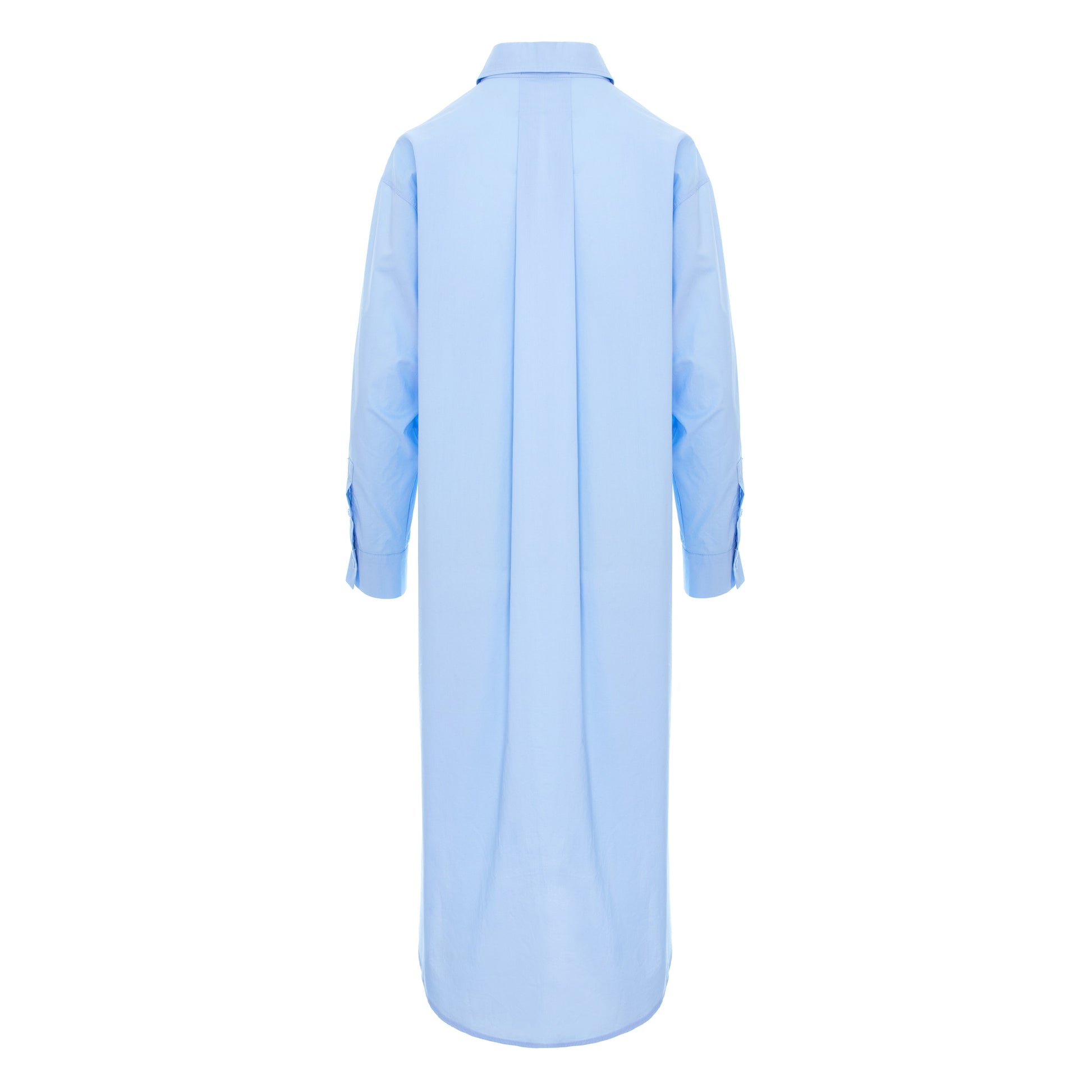 camasa bleu lunga
