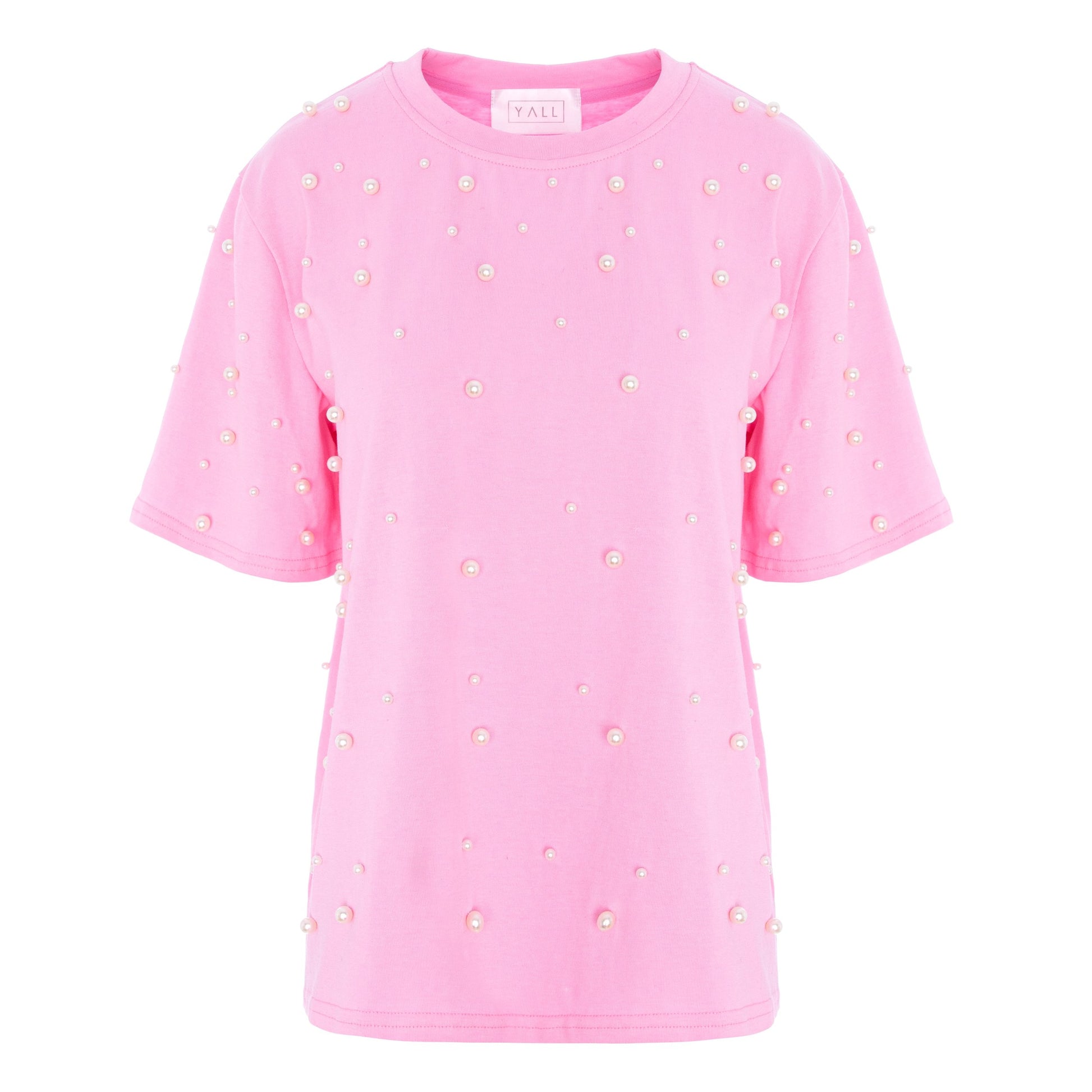 tricou roz perle