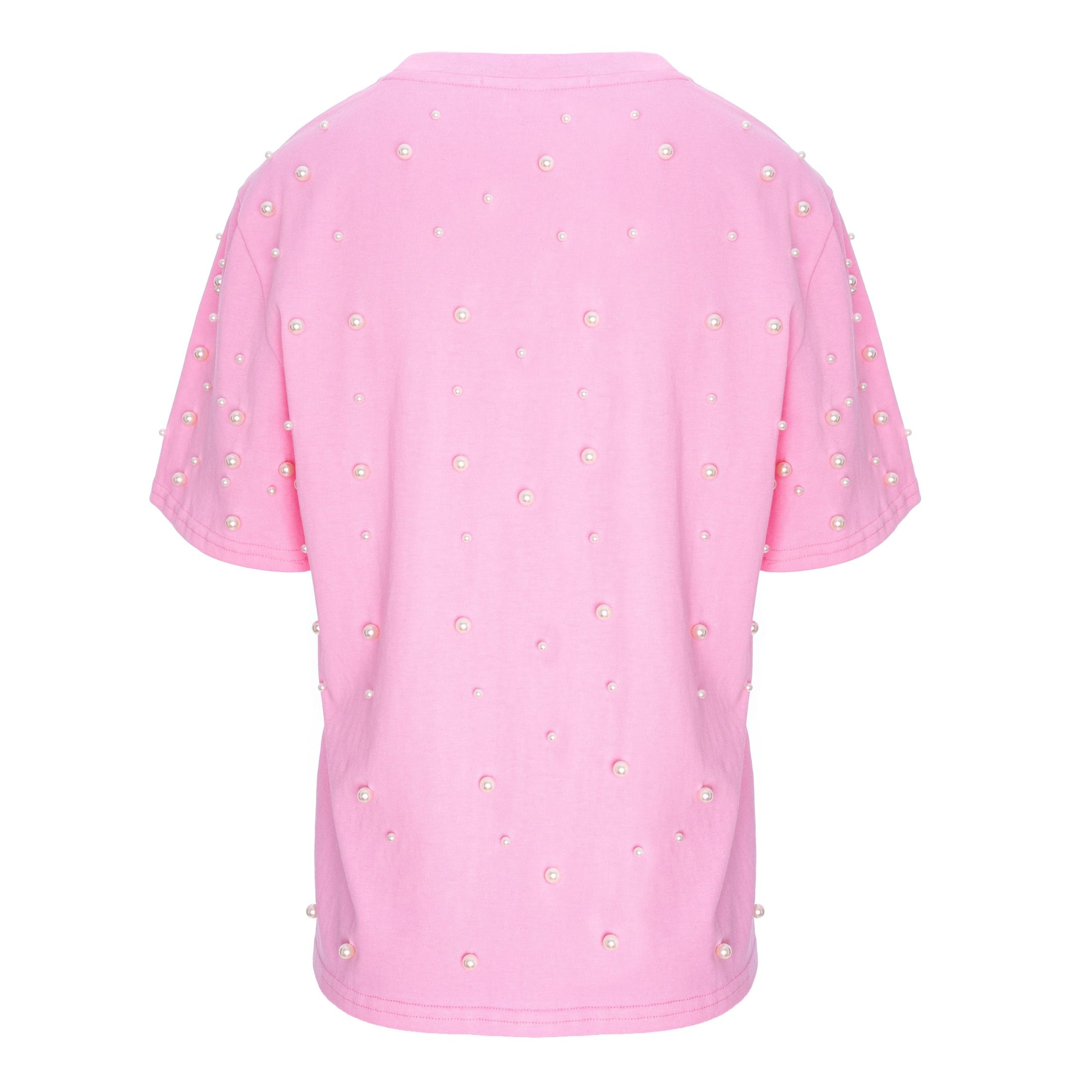 tricou roz perle