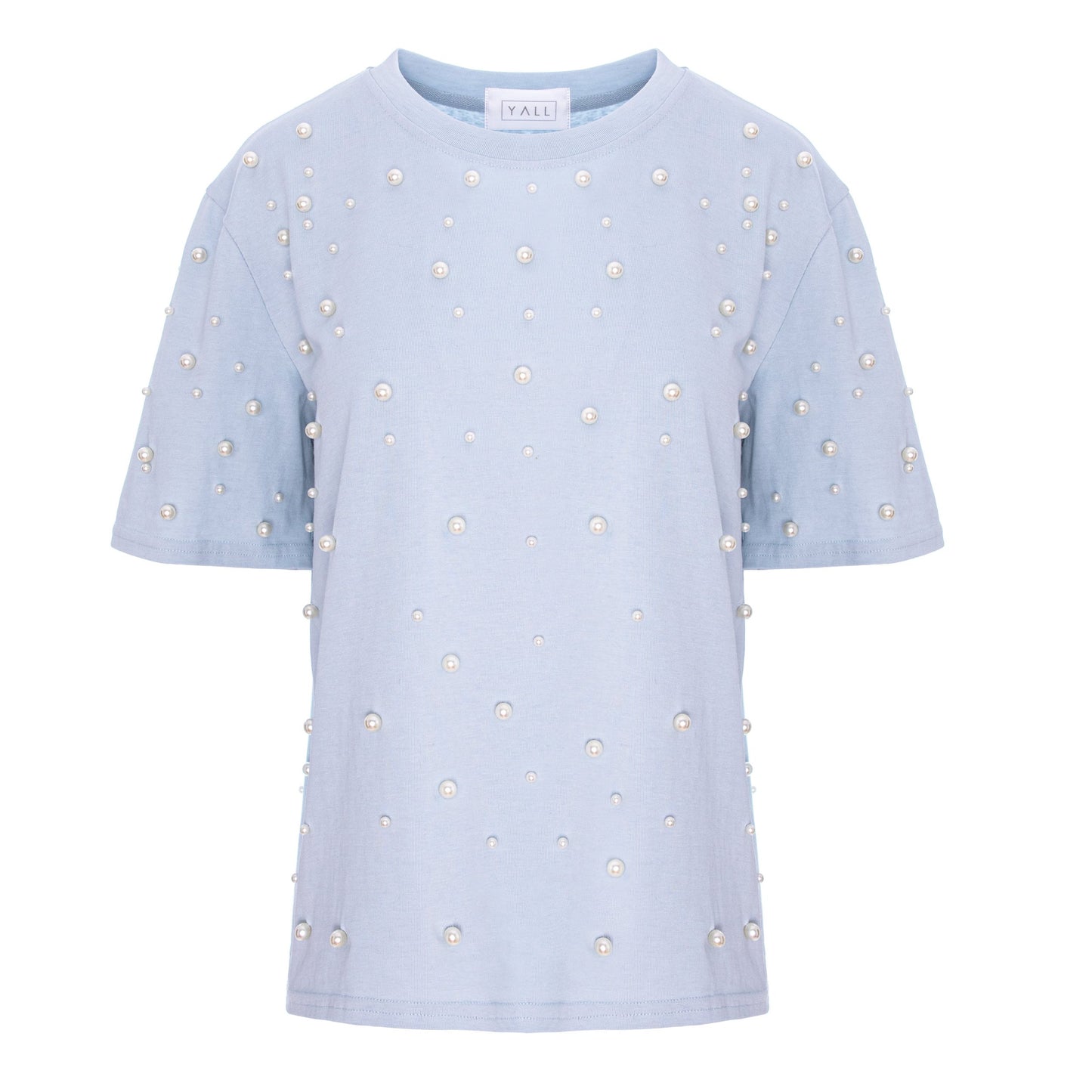 tricou bleu perle