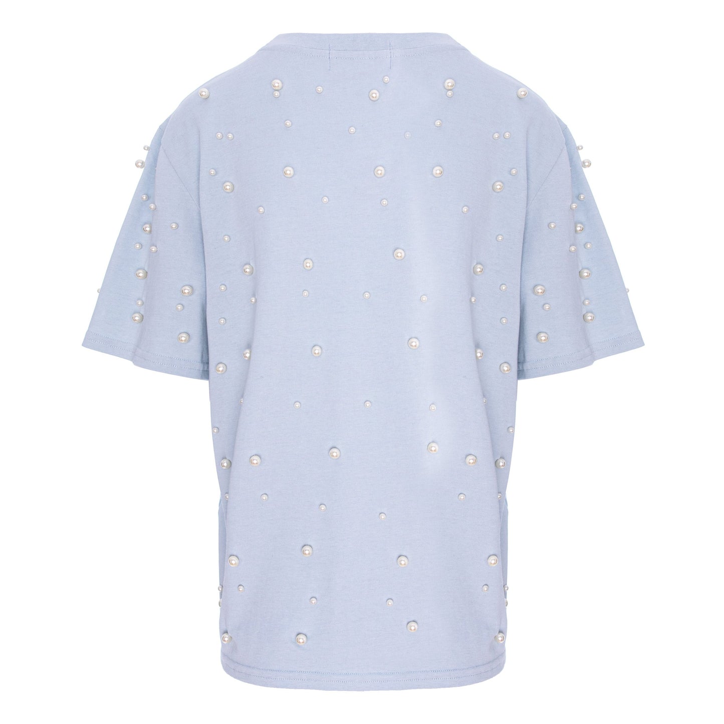 tricou bleu perle