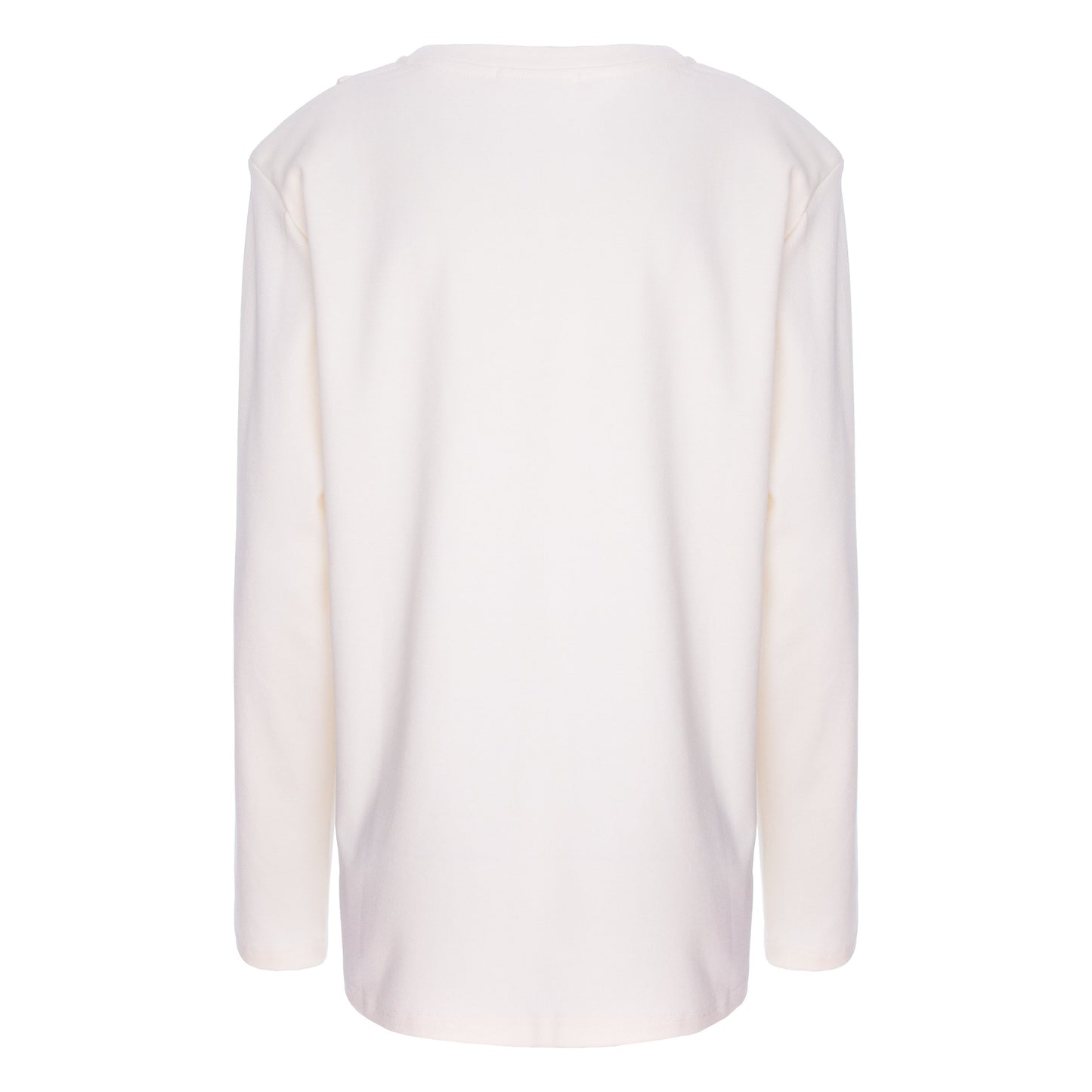 bluza crem cu maneca lunga